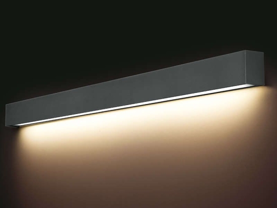 Φωτιστικό Τοίχου Straight Wall Led L 9616 Graphite Nowodvorski Μέταλλο