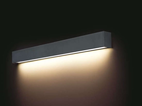 Φωτιστικό Τοίχου Straight Wall Led M 7561 Graphite Nowodvorski Μέταλλο