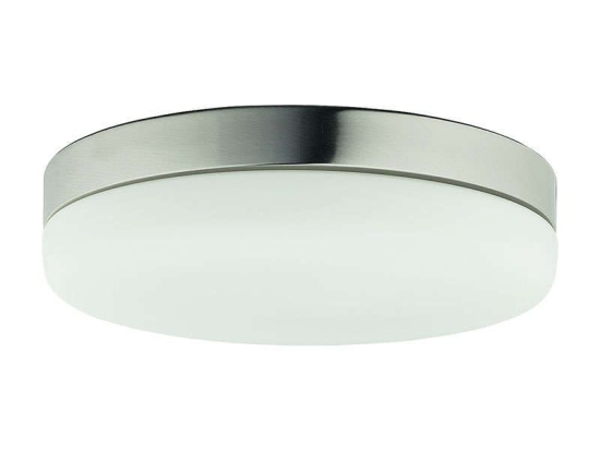 Φωτιστικό Οροφής - Πλαφονιέρα Kasai Sensor 8828 Satin Nickel Nowodvorski Μέταλλο,Γυαλί