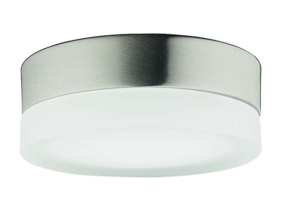Φωτιστικό Οροφής - Πλαφονιέρα Tugela 9493 Satin Nickel Nowodvorski Μέταλλο,Γυαλί