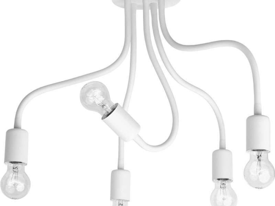Φωτιστικό Οροφής Flex V 9772 White Nowodvorski Μέταλλο,Πλαστικό