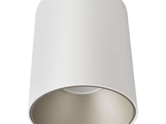 Φωτιστικό Οροφής - Σποτ Eye Tone 8928 White-Silver Nowodvorski Μέταλλο,Πλαστικό