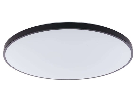Φωτιστικό Οροφής - Πλαφονιέρα Agnes Round Led 32W 9163 Black Nowodvorski Μέταλλο,Πλαστικό