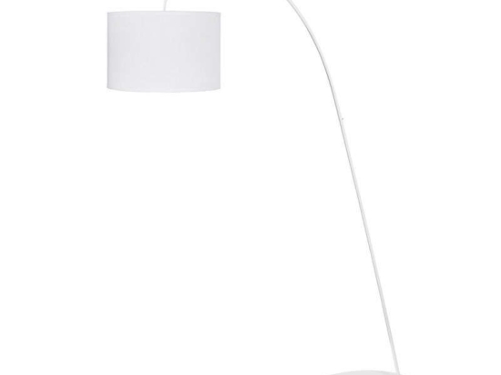 Φωτιστικό Δαπέδου Alice I 5386 White Nowodvorski Μέταλλο,Ύφασμα