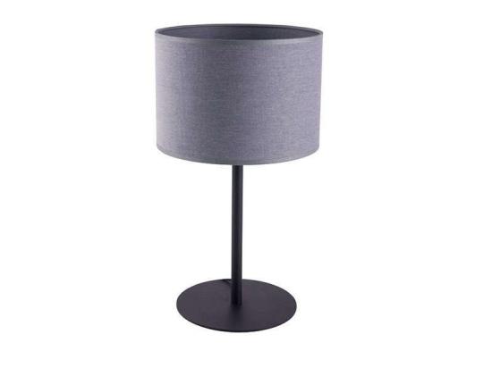 Φωτιστικό Επιτραπέζιο Alice B I 9090 Grey Nowodvorski Μέταλλο,Ύφασμα