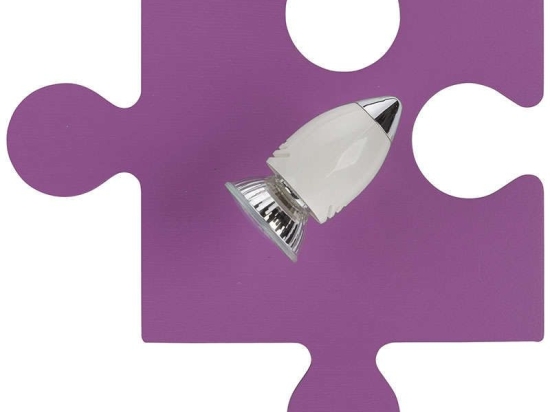 Φωτιστικό Τοίχου Παιδικό Puzzle Rosse I 6383 Pink Nowodvorski Πλαστικό