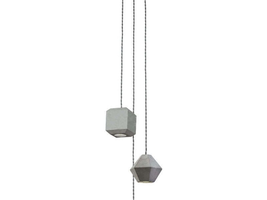Φωτιστικό Οροφής Geometric III 9695 Concrete Nowodvorski Τσιμέντο