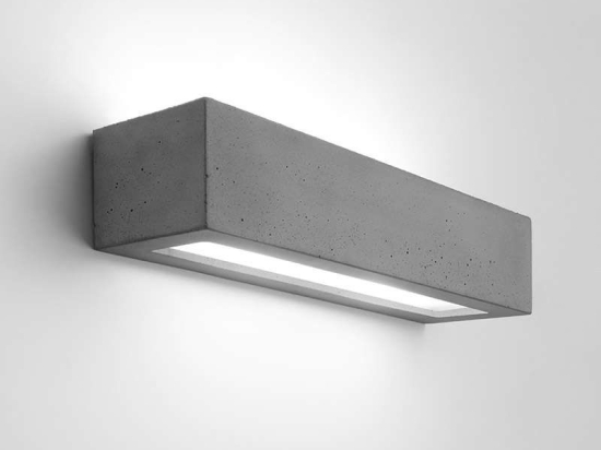 Φωτιστικό Τοίχου Solid 9721 Concrete Nowodvorski Τσιμέντο