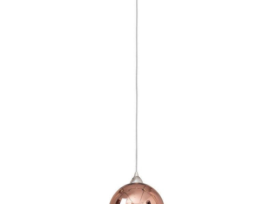 Φωτιστικό Οροφής Globe I M 5764 Copper Nowodvorski Πλαστικό, Γυαλί
