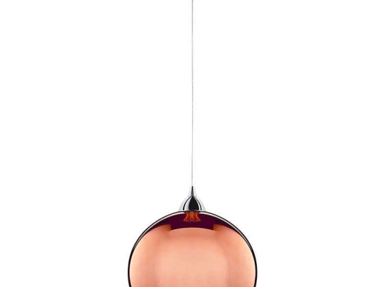 Φωτιστικό Οροφής Globe I S 5763 Copper Nowodvorski Πλαστικό, Γυαλί