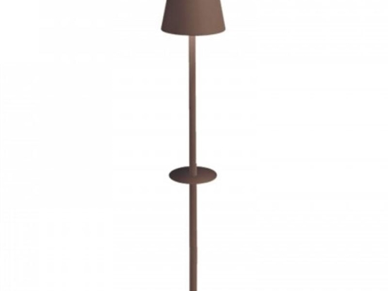 Φωτιστικό Κήπου Επαναφορτιζόμενο Led Poldina Picchetto Ld0282R3 Ip54 Rust Zafferano
