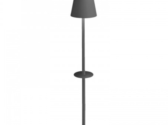 Φωτιστικό Κήπου Επαναφορτιζόμενο Led Poldina Picchetto Ld0282N3 Ip54 Dark Grey Zafferano