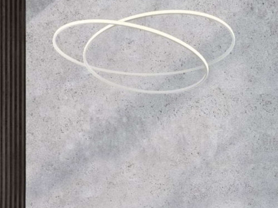 Φωτιστικό Οροφής Glem/100B 2390 Φ100x45/90cm 75W White Sikrea Αλουμίνιο,Ακρυλικό
