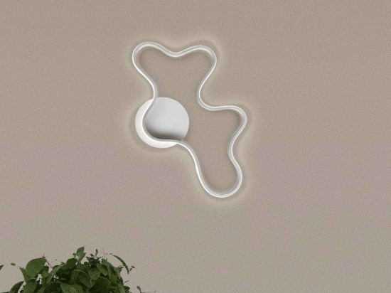 Φωτιστικό-Πλαφονιέρα Clara/GB 33212 130x70cm 54W White Sikrea Μέταλλο,Ακρυλικό