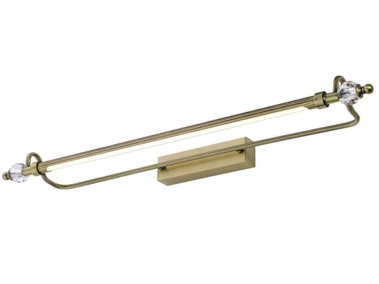 Φωτιστικό Τοίχου - Απλίκα Rembrant L 8167 13W Led Antique Brass Nowodvorski Μέταλλο