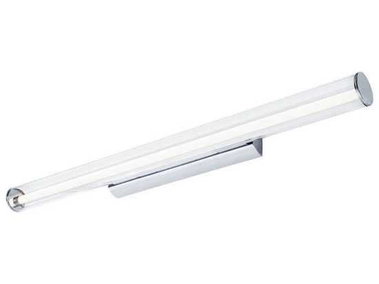 Φωτιστικό Τοίχου - Απλίκα Ion L 8172 18W Led 89x11x6cm Chrome Nowodvorski Μέταλλο,Γυαλί