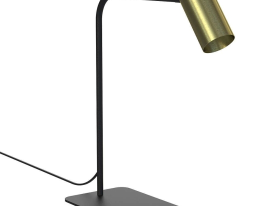 Φωτιστικό Επιτραπέζιο Mono Biurkowa 7710 1xGU10 10W Solid Brass Nowodvorski Μέταλλο,Πλαστικό