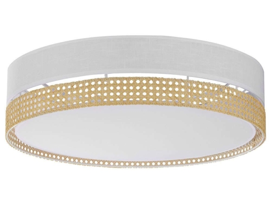 Φωτιστικό Οροφής - Πλαφονιέρα Boho 6535 4xΕ27 15W Φ60cm 15cm White TK Lighting
