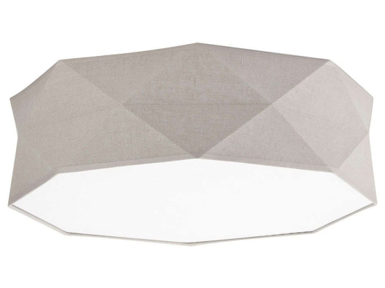 Φωτιστικό Οροφής - Πλαφονιέρα Kantoor 6195 4xΕ27 52x17cm Natural TK Lighting