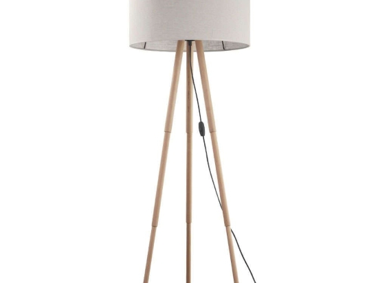 Φωτιστικό Δαπέδου Tokyo 5284 1xΕ27 15W Φ63cm 146cm Natural TK Lighting