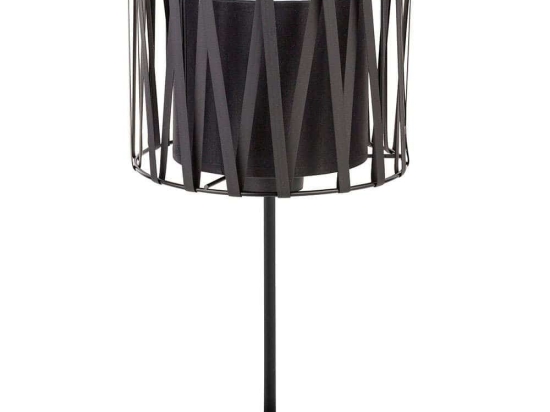 Φωτιστικό Επιτραπέζιο Harmony Black 2898 1xΕ27 15W Φ20cm 37cm Black TK Lighting