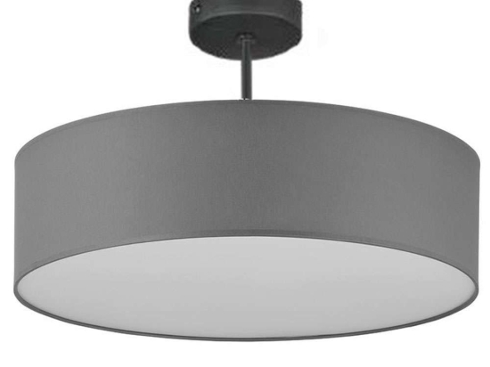 Φωτιστικό Οροφής Rondo 4239 4xΕ27 15W Φ60cm 35cm Grey TK Lighting