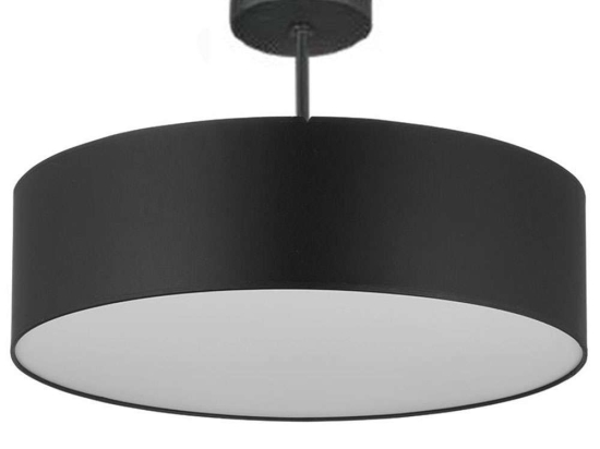 Φωτιστικό Οροφής Rondo 4245 4xΕ27 15W Φ60cm 35cm Black TK Lighting
