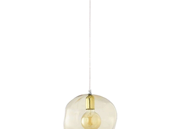 Φωτιστικό Οροφής Sol 3368 1xΕ27 15W 25x185cm Amber TK Lighting