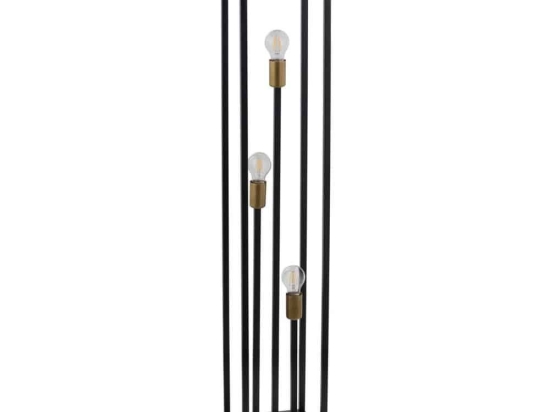 Φωτιστικό Δαπέδου Vigo 50249 24x22x121cm 3xE27 60W Black Sigma Lighting