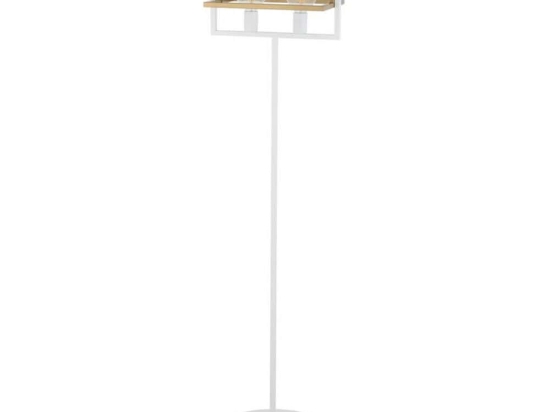 Φωτιστικό Δαπέδου Merci 50322 35x41x162cm 2xE27 60W White-Gold Sigma Lighting