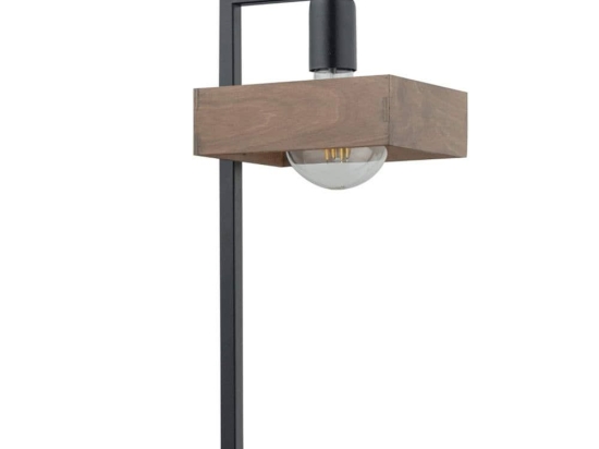 Φωτιστικό Επιτραπέζιο Robin 50251 25x15x45cm 1xE27 60W Black-Brown Sigma Lighting