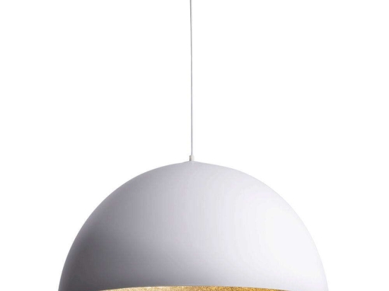Φωτιστικό Οροφής Sfera 35 30145 Φ35cm 1xΕ27 60W White-Gold Sigma Lighting