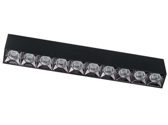 Φωτιστικό Οροφής - Σποτ Midi 10056 38,5x4,2x6,6cm Led 3700lm 40W 3000K Black Nowodvorski
