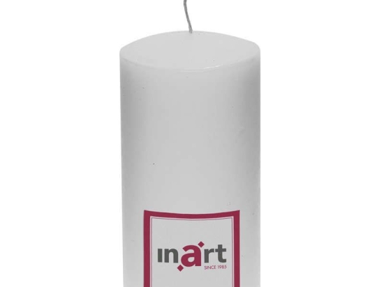 Κερί 3-80-474-0013 7Χ14 White  Inart Παραφίνη