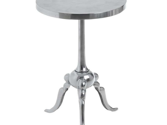 Τραπεζάκι Βοηθητικό 3-50-388-0015 37X37X55 Silver Inart