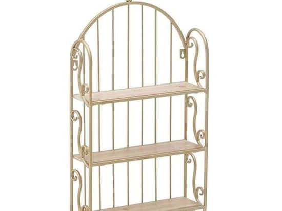 Ραφιέρα Τοίχου 3-50-898-0058 37Χ11Χ68cm Gold-Natural Inart