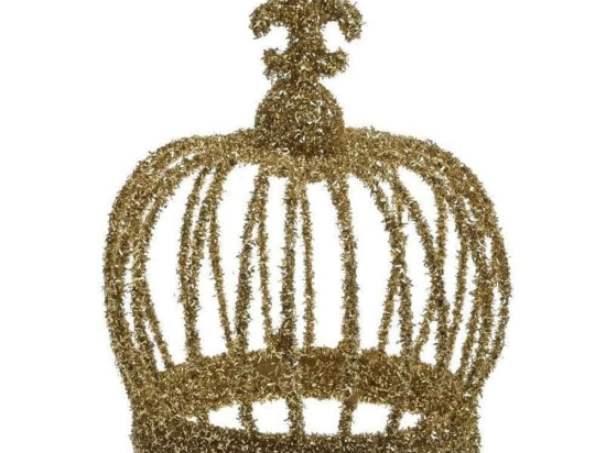 Διακοσμητική Κορώνα 2-70-570-0240 Φ23x27cm Gold Inart