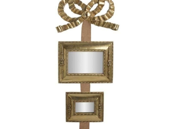 Καθρέπτης Τοίxου 3-95-297-0040 Resin 20x2x50cm Gold Inart Πολυρεσίνη