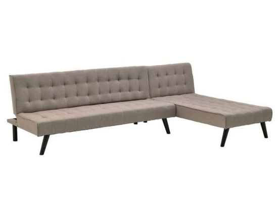 Γωνιακός Καναπές-Κρεβάτι 6-50-585-0013 256x163x75cm Beige Click