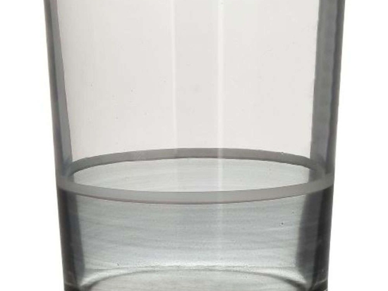 Ποτήρια Νερού (Σετ 6Τμχ) 6-60-961-0094 Φ8,5x9cm 380ml Clear-Anthracite Click Γυαλί