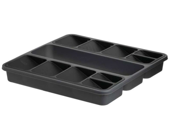 Κουταλοθήκη 6-60-220-0006 40x40x5cm Black Click Πλαστικό