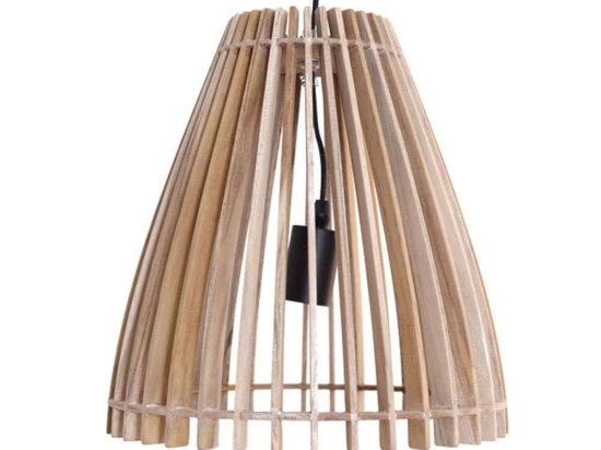 Φωτιστικό Οροφής Jivit 0060376 (30×32) Natural Soulworks Ξύλο