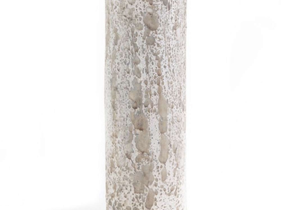 Κηροπήγιο Slind 0630066 11x11x30cm White Soulworks Κεραμικό
