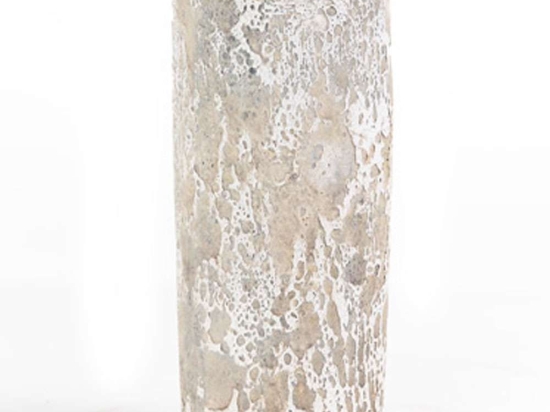 Κηροπήγιο Slind 0630068 11x11x20cm White Soulworks Κεραμικό