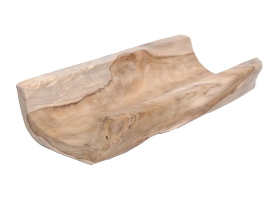 Δίσκος Σερβιρίσματος Pelo Small 0490043 40x22x10 Natural Soulworks Ξύλο