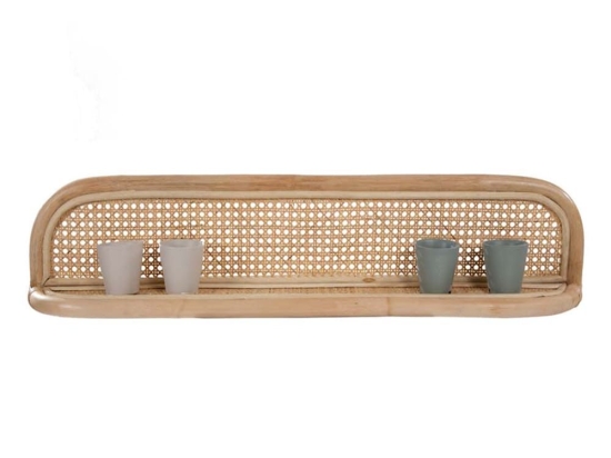 Ράφι Τοίχου Debby M 0300094 90x12x18 Natural Honey Soulworks
