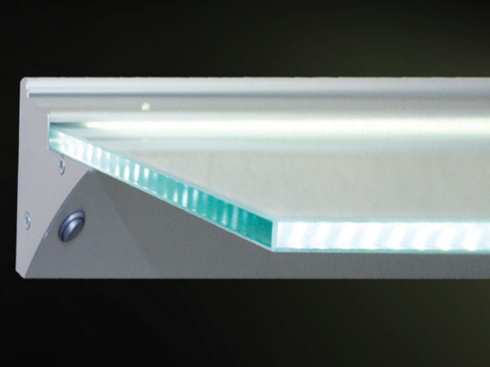 Ράφι Φωτιζόμενο Led monoTEO 200-188M600 60x17,6cm 3w 4000K Clear