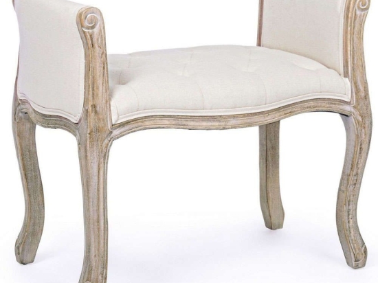 Σκαμπό Diva 0743674 71x48x60cm Natural-Beige