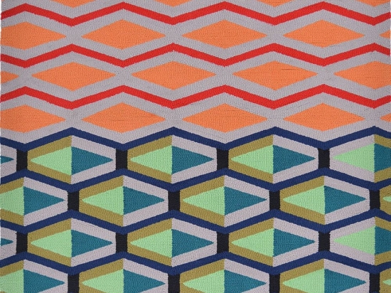 Χαλί Cruz 411803 Orange-Blue Brink & Campman 250X350cm