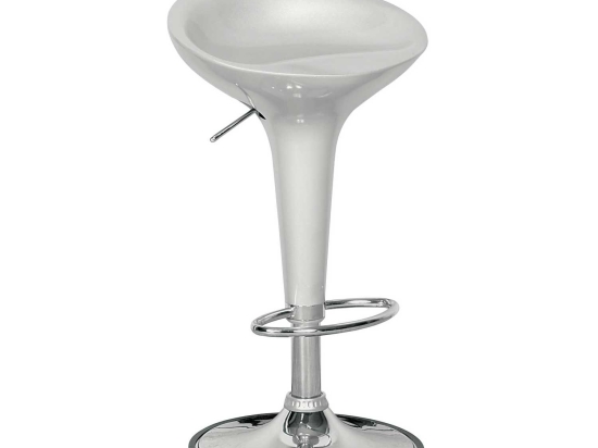 Σκαμπό Μπάρ Disco Abs Ε248,2 44Χ40Χ71/92 cm Σετ 2τμχ Μέταλλο,Πολυπροπυλένιο